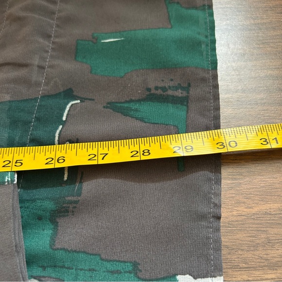 RACHEL Rachel Roy Teal and Gray Patterned Blouse M - Picture 7 of 7